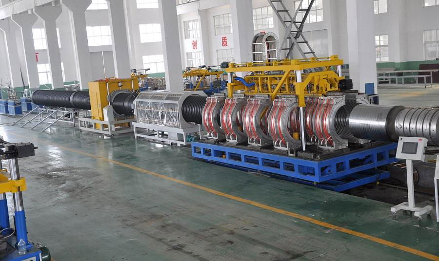 HDPE/PP Double Wall Corrugated Pipe Line- SBG 800
