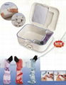 Denture box with Mirror and Brush 4