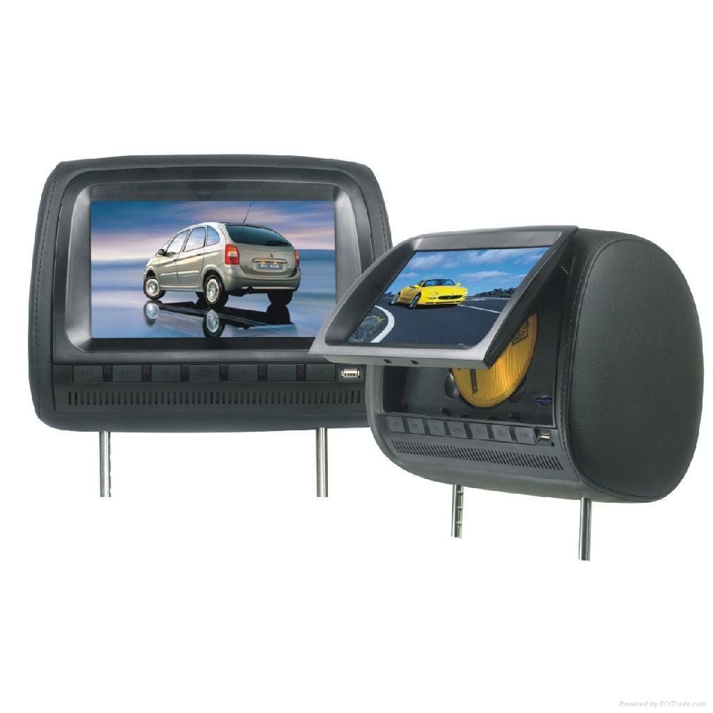 Hot product with 9 inch headrest car dvd  2
