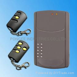 Wireless door remote controller with hopping code algorism 1