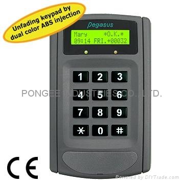 Dual frequency (EM+Mifare)Time Attendance Recorder and Access Controller  4