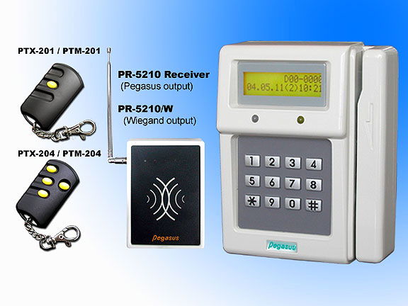 RF Remote Type Vehicle Access Control System