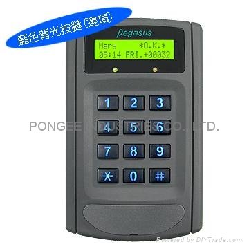 Dual frequency (EM+Mifare)Time Attendance Recorder and Access Controller  5