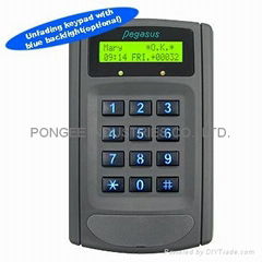 Dual frequency (EM+Mifare)Time Attendance Recorder and Access Controller