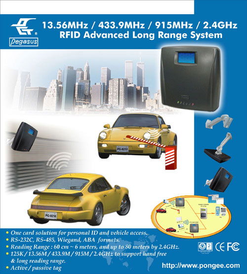 Long Distance RFID Access Control System (Up to 6 Meters) 3