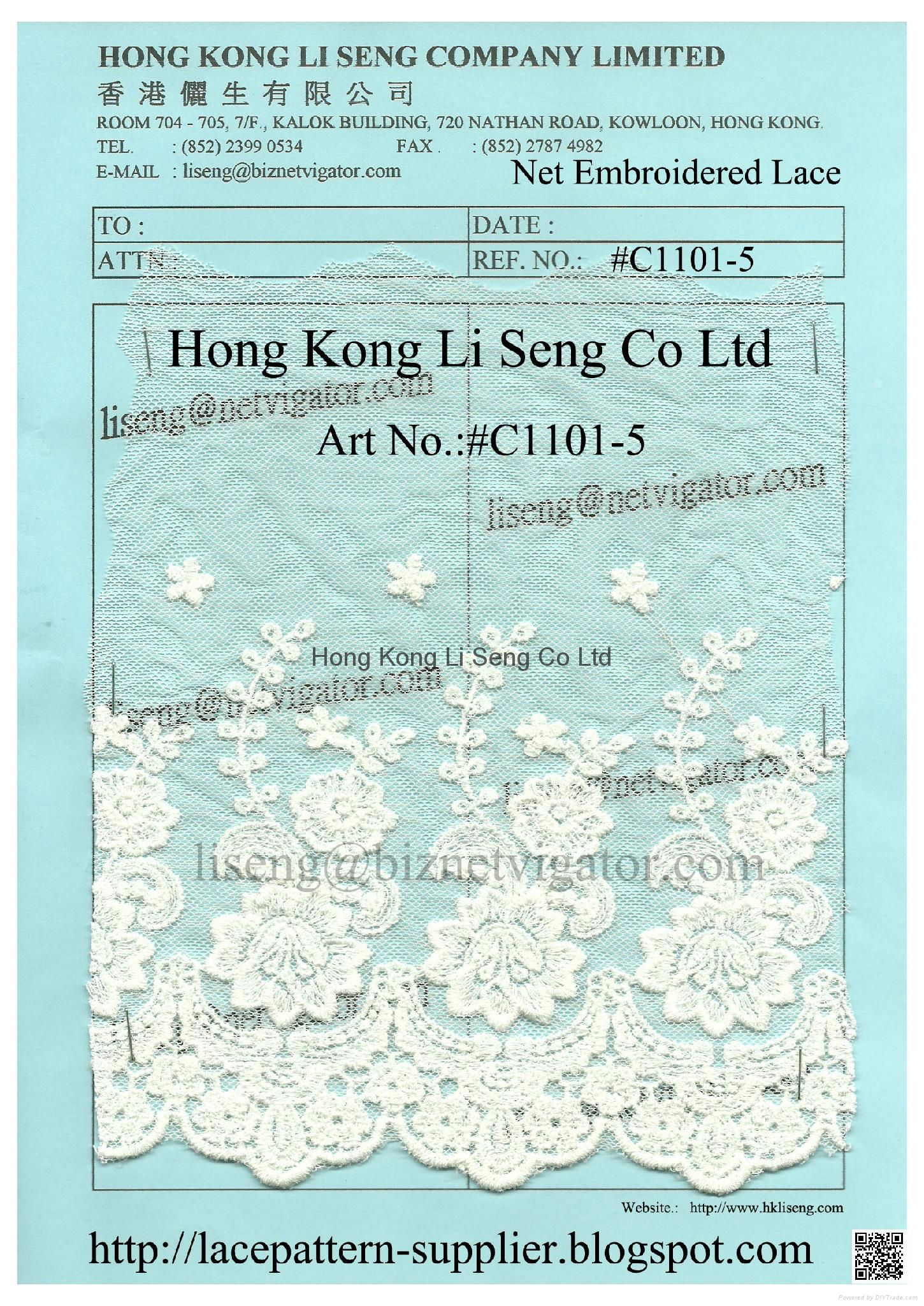 Net Lace Fabric Supplier - Hong Kong Li Seng Co Ltd 4