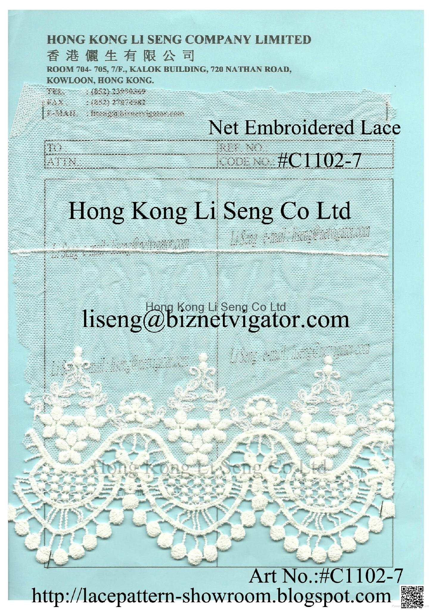 Net Lace Fabric Supplier - Hong Kong Li Seng Co Ltd 5