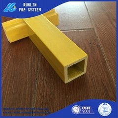 high strength frp fiberglass square tube