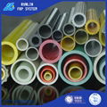 high strength frp fiberglass round tube 1