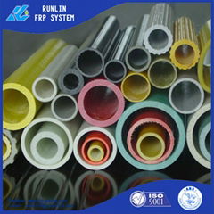 high strength frp fiberglass round tube