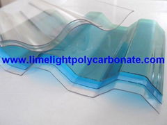 Corrugated polycarbonate sheet pc corrugated sheet roof tile polycarbonate sheet