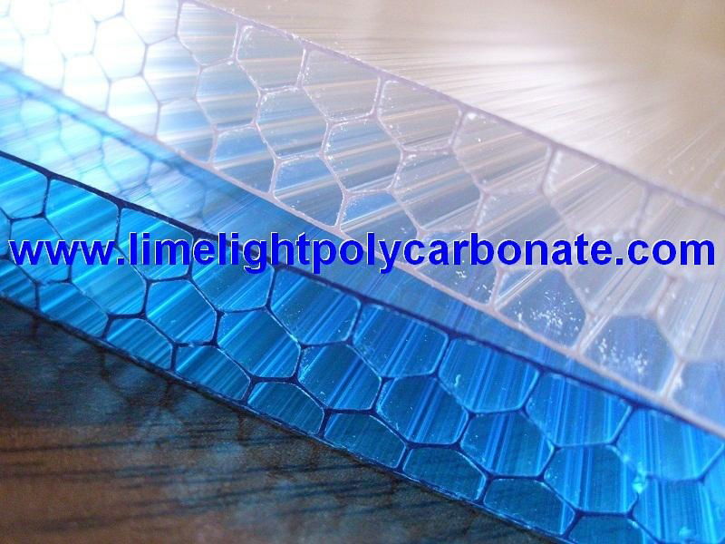 alveolar pc sheet honeycomb polycarbonate sheet alveolate polycarbonate sheet