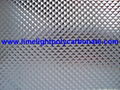 Prismatic polycarbonate sheet embossed