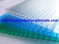 Twinwall polycarbonate sheet frosted pc hollow sheet multiwall polycarbonate