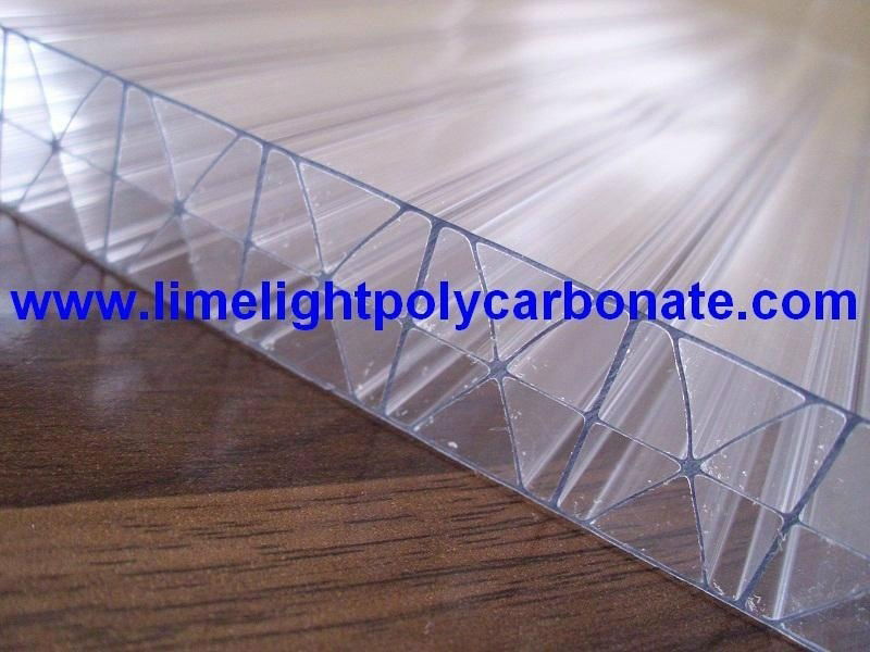 X-Profile Structure Polycarbonate Sheet