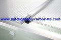 U-Lock polycarbonate sheet U-Clip polycarbonate sheet clip joint panel 2