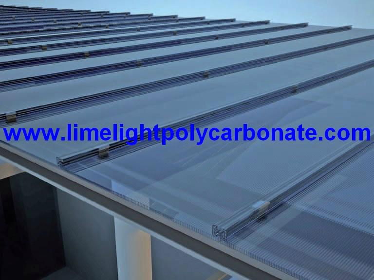 U-Lock polycarbonate sheet U-Clip polycarbonate sheet clip joint panel 3