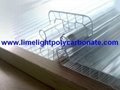 U clip joint panel polycarbonate sheet U-Lock polycarbonate sheet multiwall 4
