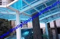 Y shape carport aluminium carport polycarbonate carport PC carport garage shade