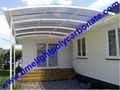 Corrugated polycarbonate sheet,