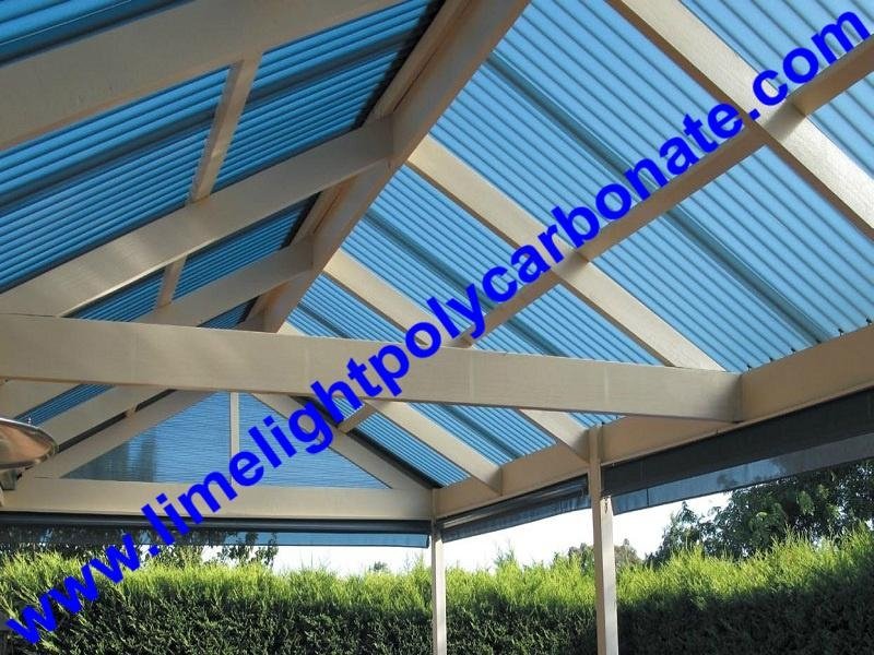 Corrugated polycarbonate sheet pc sheet polycarbonate sheet roof tile pc roofing 2
