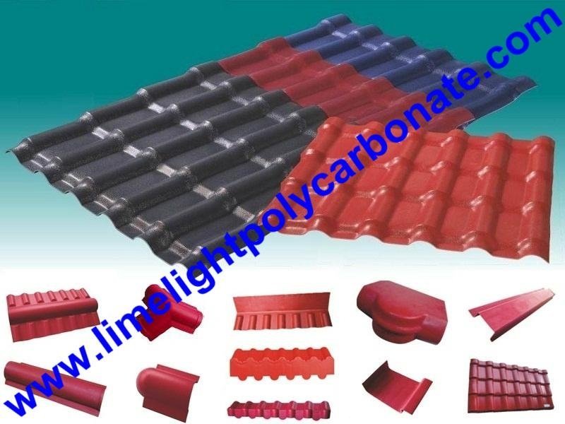 Synthetic Roofing Tiles Spanish Roofing Tiles PVC Roofing Sheet PVC Corrugated 4