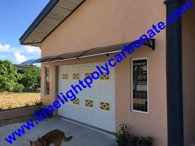 Polycarbonate awning DIY awning door canopy window awning rain awning rain shed rain shelter PC awning canopy polycarbonate