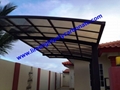 polycarbonate carport aluminium carport mini-carport assemble carport shelter