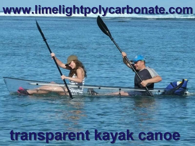 Transparent Canoe