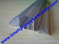 Polycarbonate cap & aluminium base profile H clip profile H profile H connector 17