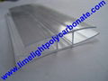 PC-H profile pc H-Profile polycarbonate accessories/profiles pc sheet accessory 13