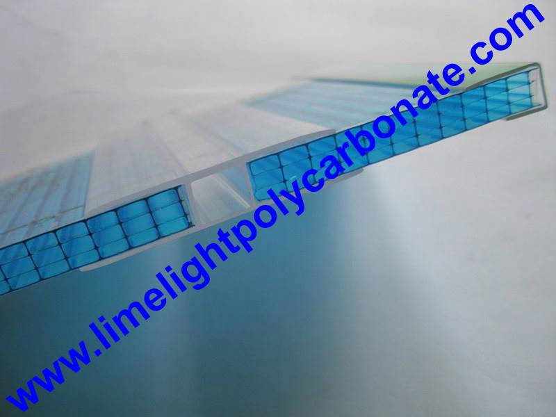 PC-H profile pc H-Profile polycarbonate accessories/profiles pc sheet accessory 3