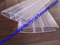 PC-H profile pc H-Profile polycarbonate accessories/profiles pc sheet accessory 1