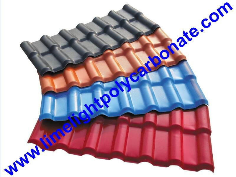 Synthetic roofing tiles