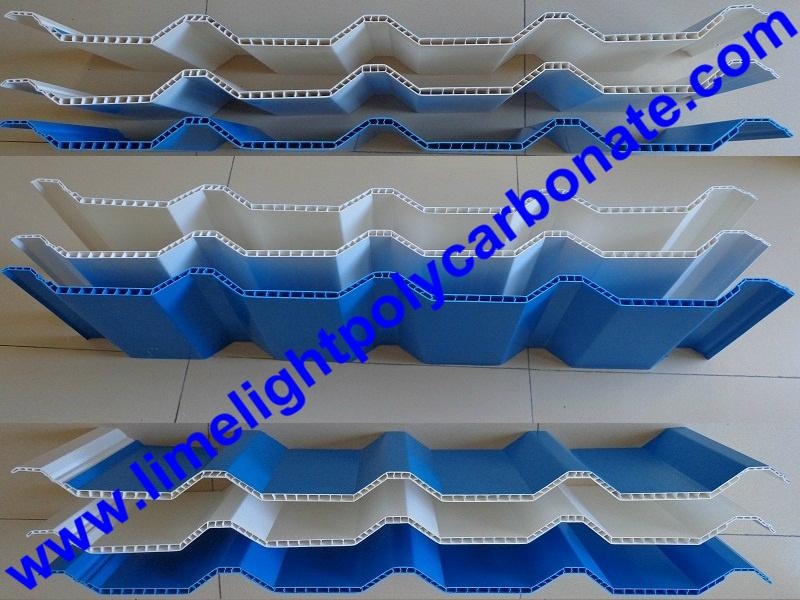 PVC hollow sheets