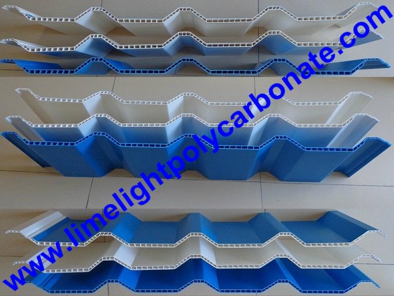 PVC hollow sheets