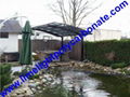 carport awning with powder coated aluminium alloy frame and polycarbonate sheet 17