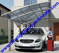 carport awning with powder coated aluminium alloy frame and polycarbonate sheet 18