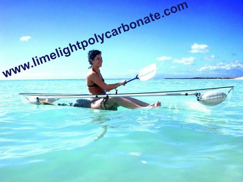 clear kayak transparent kayak crystal kayak polycarbonate kayak PC kayak see bottom kayak see through kayak clear canoe transparent canoe crystal canoe polycarbonate canoe see through canoe see bottom canoe PC canoe kayak paddling