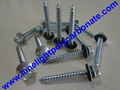 Self drilling wood screw with EPDM