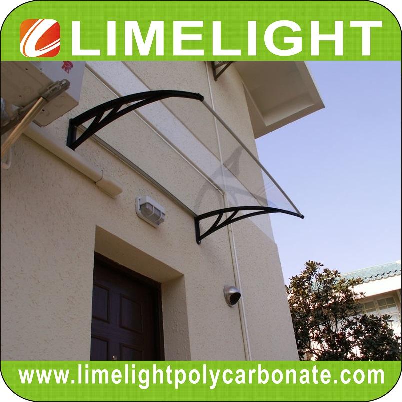 Awning DIY canopy polycarbonate awning door canopy window awning DIY canopy  kits - Door Canopy-1 - LIMELIGHT (Hong Kong Manufacturer) -