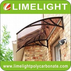 Door awning kits DIY polycarbonate awning door canopy window canopy DIY canopy