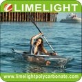 clear kayak polycarbonate canoe transparent kayak PC kayak crystal canoe clear 20