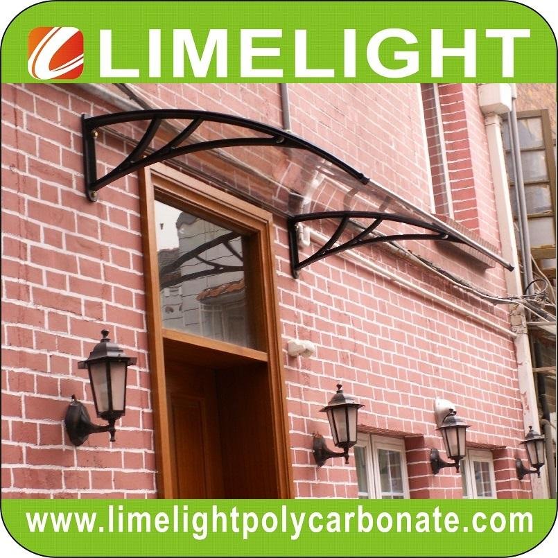 polycarbonate awning window awning door canopy DIY awning roof canopy shelter 5