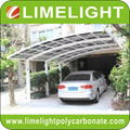 aluminium frame polycarbonate carport modern mini carport aluminium carport tent 6