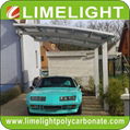 aluminium frame polycarbonate carport modern mini carport aluminium carport tent