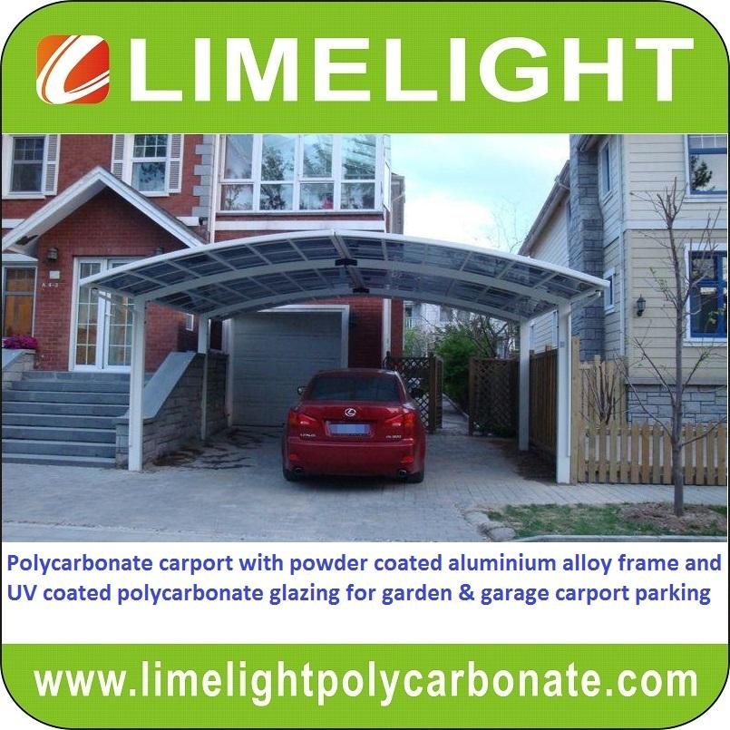 garage carport polycarbonate carport aluminium carport sunshade carport shelter 4