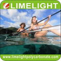 clear kayak polycarbonate canoe