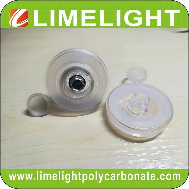 Waterproof polycarbonate Screw Cap with Silicone Washer for Polycarbonate Sheet 2
