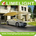 Cantilever carport with powder coated aluminium alloy frame and polycarbonate 20